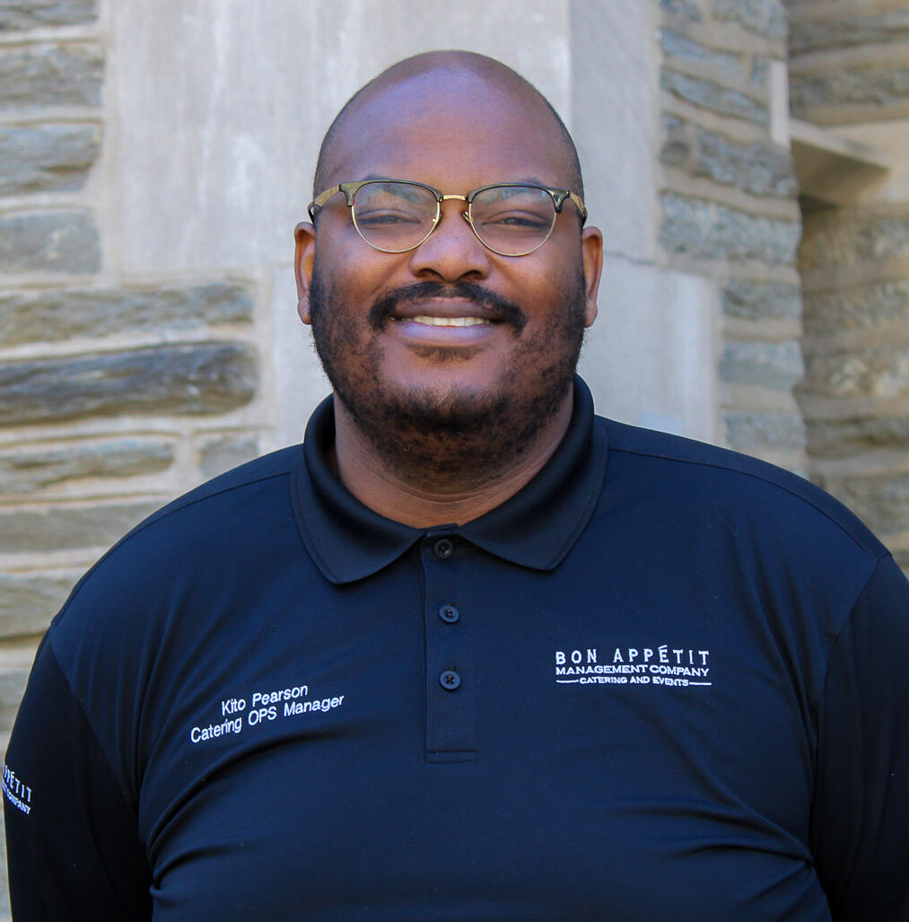 Kito Pearson Headshot in front of Houston Hall